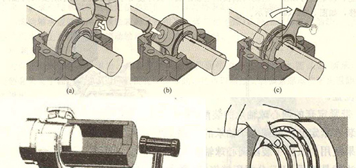 What are the methods for repairing bearings?