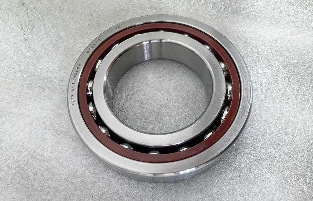 How do super precision angular contact ball bearings improve machine tool performance?