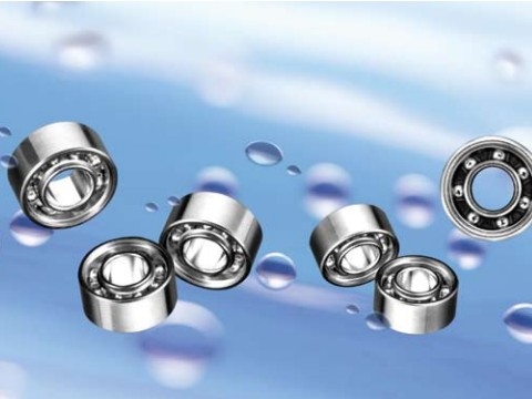 What types of bearings can be used underwater?